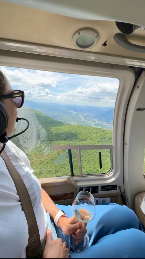 helicopter ride france