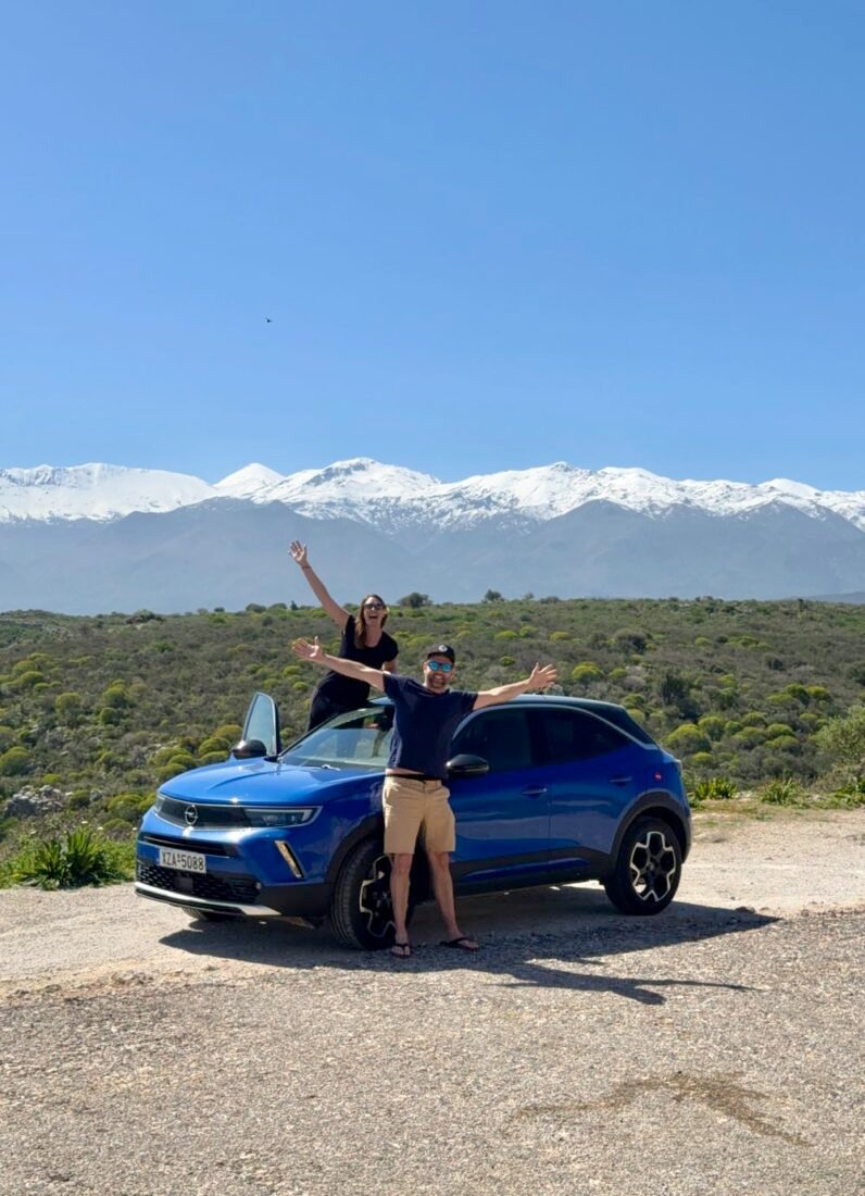 road trip around crete