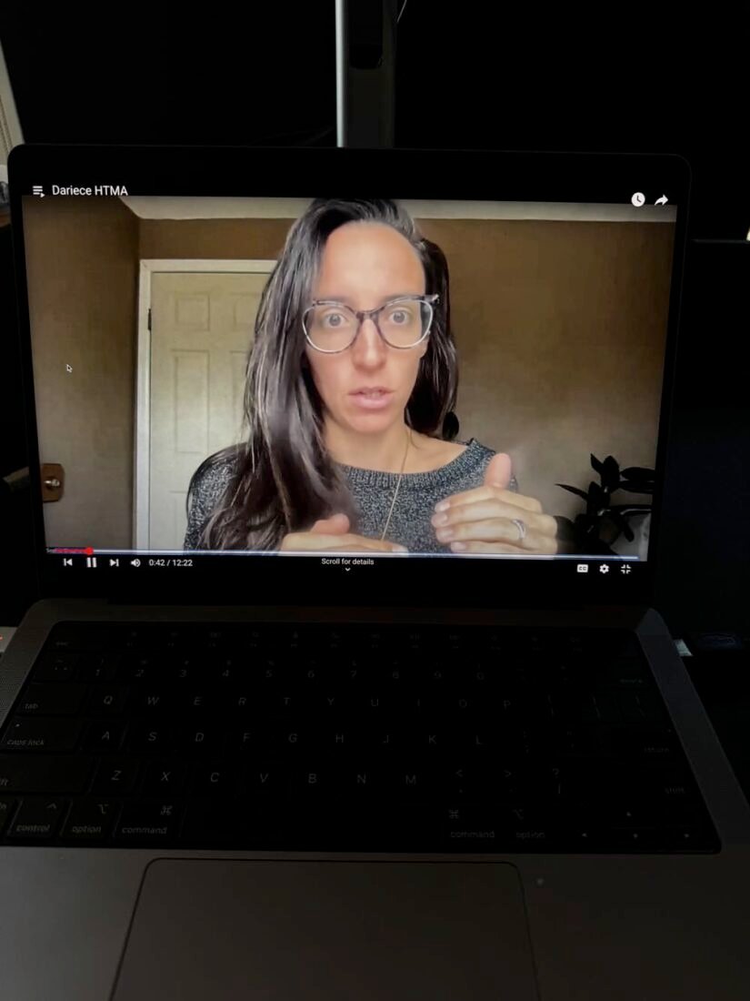 she talks health coach