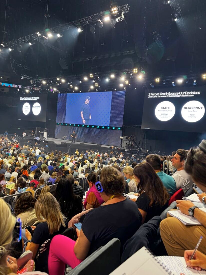 tony robbins in germany