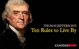 Jefferson 10 Rules to Live By